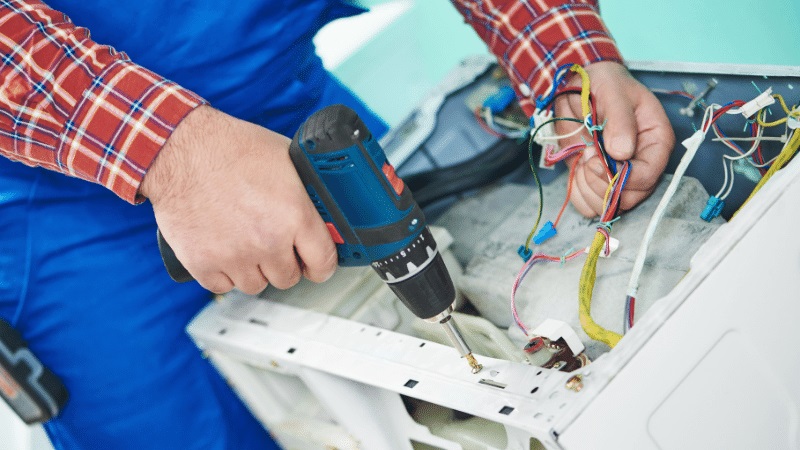 Darıca Fagor Fagor çamaşır makinesi kart tamiri – Su almama arızası orijinal parça ile giderildi. - Teknik servis örneği